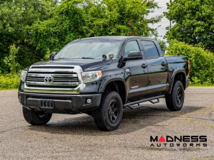 Toyota Tundra Side Steps - Nerf Steps - Rough Country - Crewmax - 5'7" Bed Toyota Tundra Side Steps - Nerf Steps - Rough Country - Crewmax - 5'7" Bed